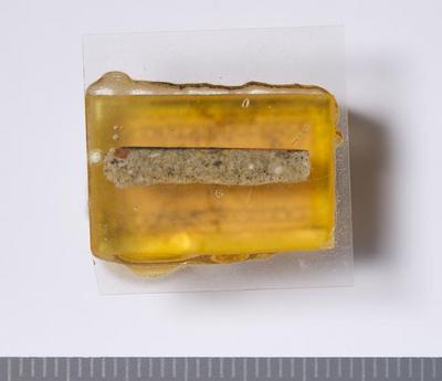 Fig.1. Sample overview (front). Photo by M.Gil 2018 © ICCROM Archives