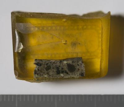 Fig.1. Sample overview (front). Photo by M.Gil 2018 © ICCROM Archives