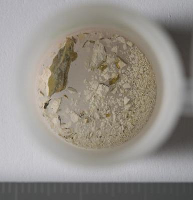 Fig.1. Sample overview (front). Photo by M.Gil 2018 © ICCROM Archives