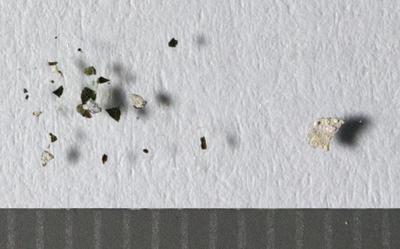 Fig.1. Sample overview (front). Photo by M.Gil 2018 © ICCROM Archives