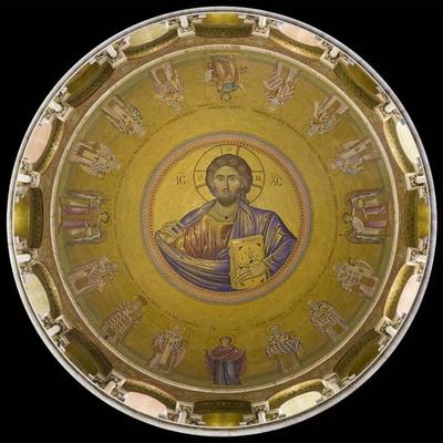 The dome of the Church of the Holy Sepulchre (photo by Andrew Shiva, https://en.wikipedia.org/wiki/File:ISR-2013-Jerusalem-Holy_Sepulchre-dome.jpg / CC BY-SA 4.0)