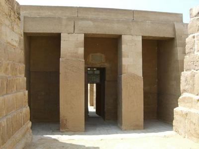 Entrance of the tomb, Neithsabes [Public domain]
https://commons.wikimedia.org/wiki/File:Mastaba_Ti.jpg
