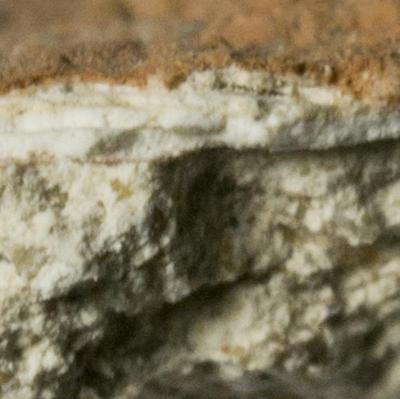 Fig.5. Sample overview (detail profile). Photo by M.Gil 2018  © ICCROM Archives