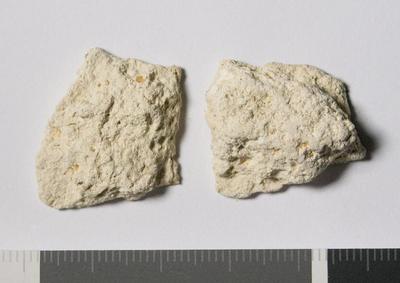 Fig.2. Sample overview (reverse). Photo by M.Gil 2018  © ICCROM Archives