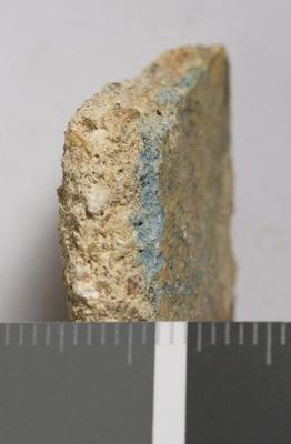 Fig.3. Sample overview (profile). Photo by M.Gil 2018  © ICCROM Archives