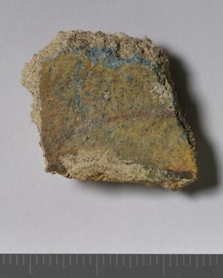 Fig.1. Sample overview (front). Photo by M.Gil 2018  © ICCROM Archives